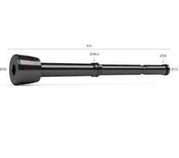Сосковая резина JD 1270. Аналог DeLaval 999007-03/999009-01